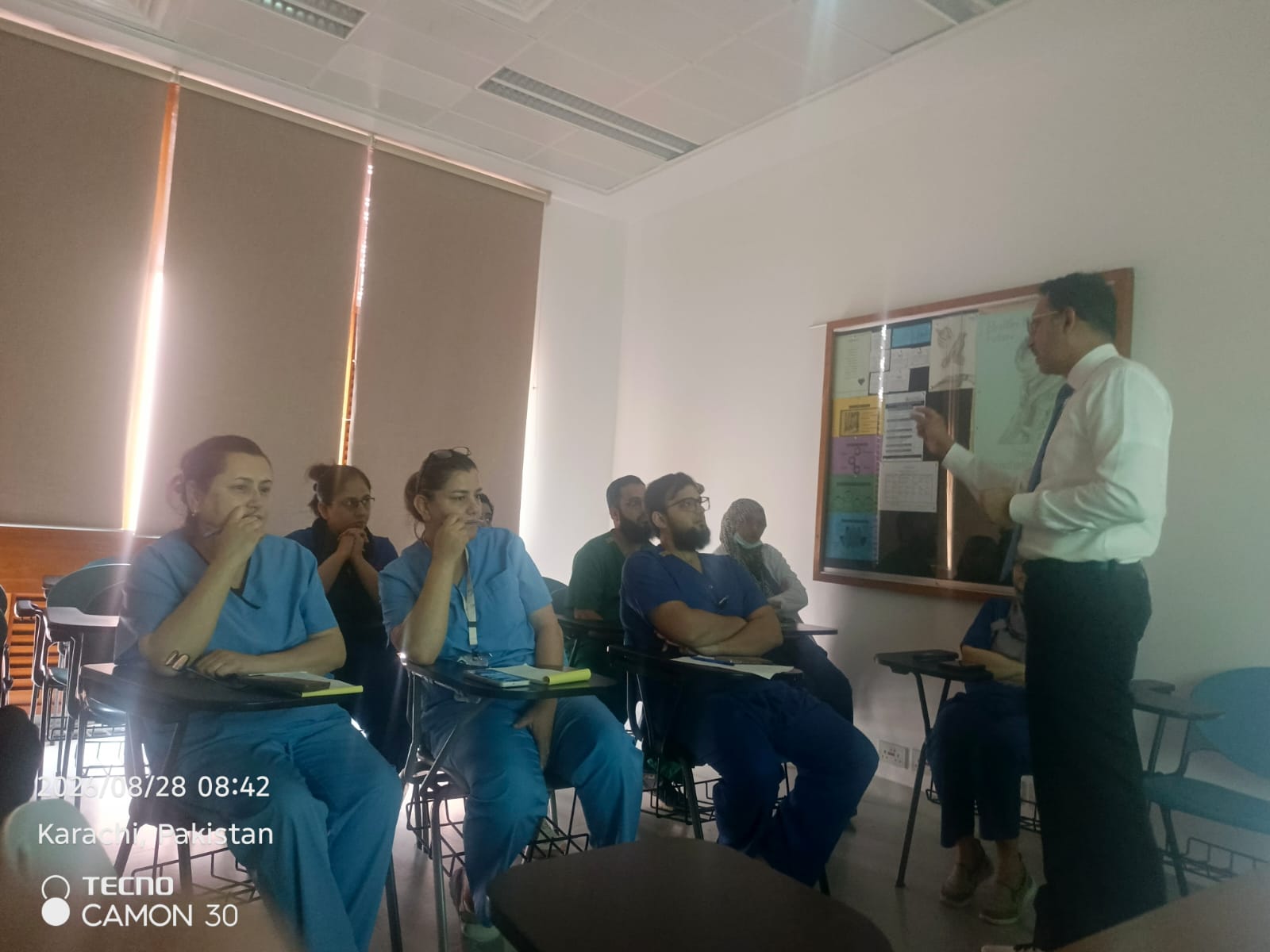 A lecture for NICU staff