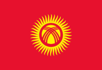 Kyrgyzstan Flag