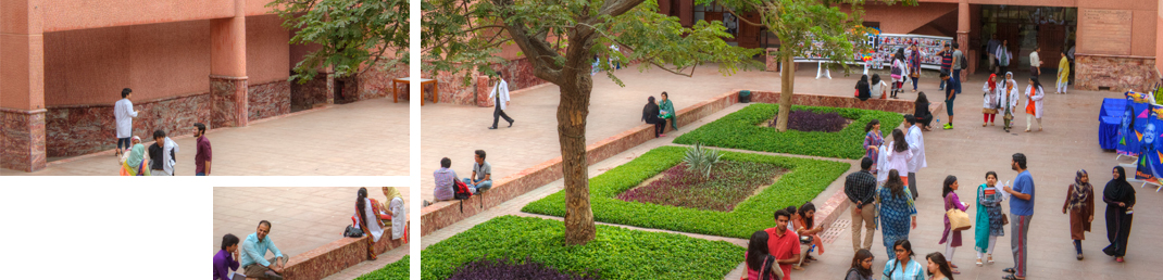 Medical Collage Courtyard