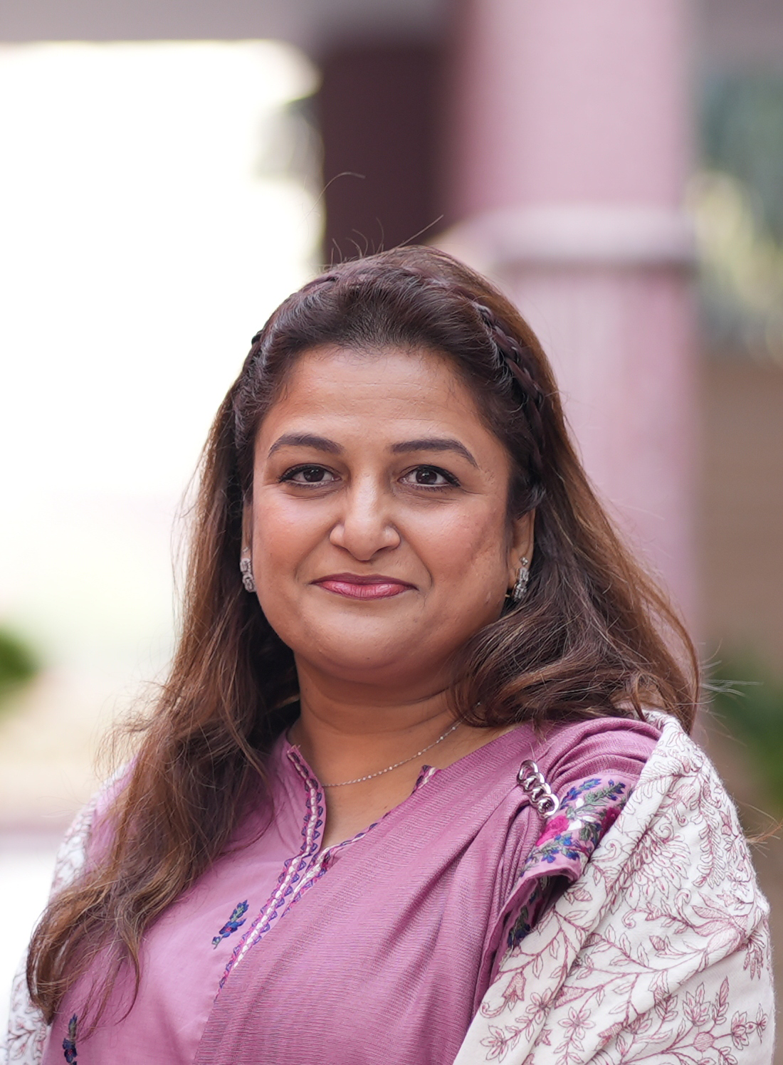 Professor Fyezah Jehan, Chair of the Department of Paediatrics and Child Health